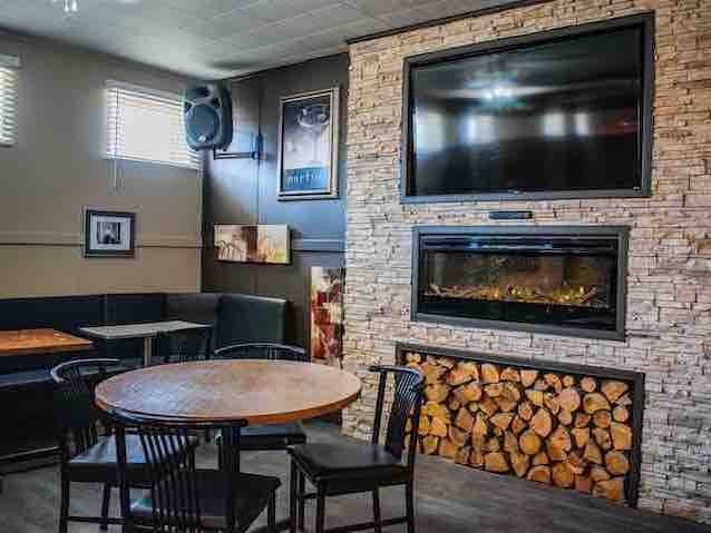 renovated pub in Central Butte SK